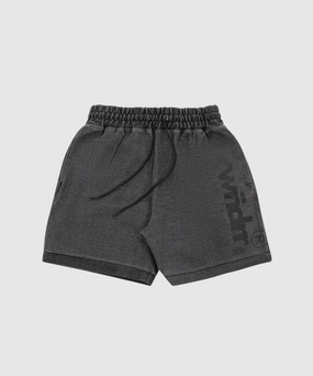 WNDRR Offcut Tech Trackshort (Washed Black) SmoothEdging