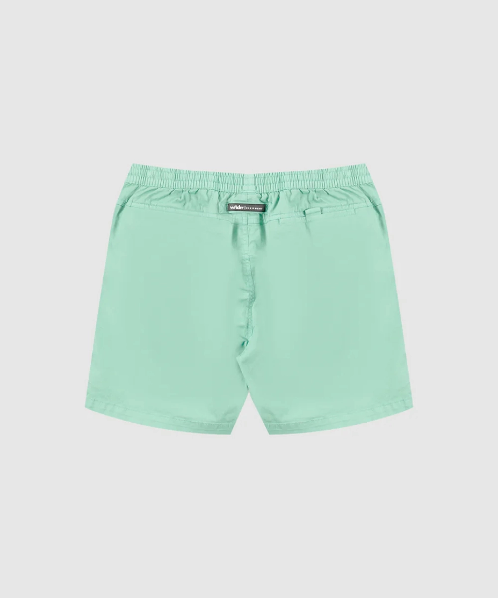 WNDRR Offend Beach Short (Mint) Peace Glow AdjustableHemline