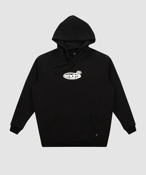 WNDRR Redux Hood Sweat (Black) AntiSlip Grip Chic Fit