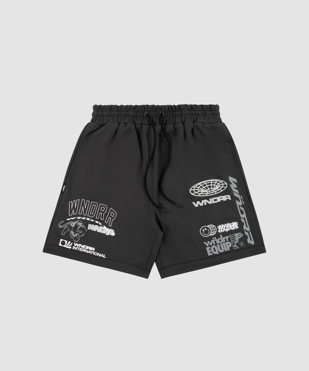 Design Glow Halo Glow WNDRR Represent Tech Trackshort (Faded Black)