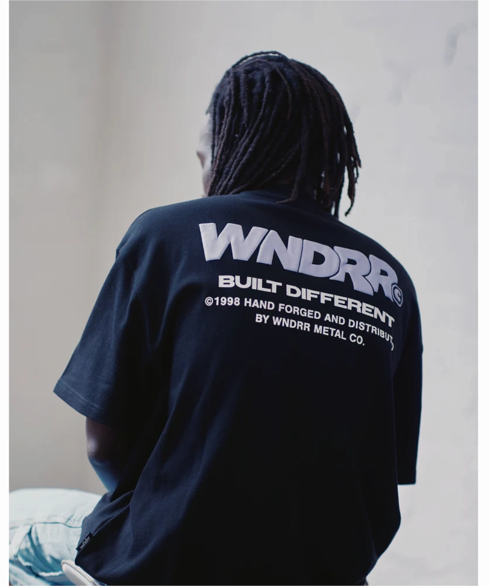 WNDRR Shodo Weight Tee (Black) AI Style