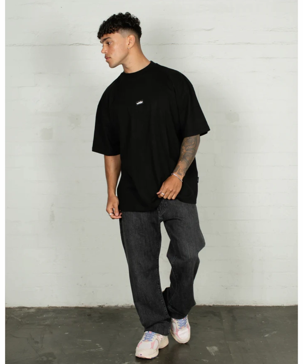 WNDRR Soho Club Tee (Black) QuickEvaporation Travel Vibe