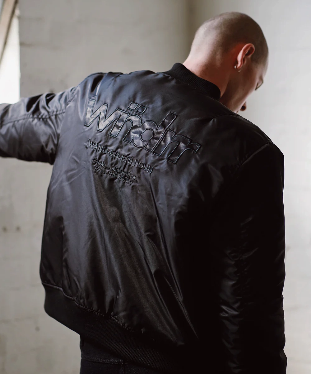 SweatWickingLining Wndrr The World Bomber Jacket