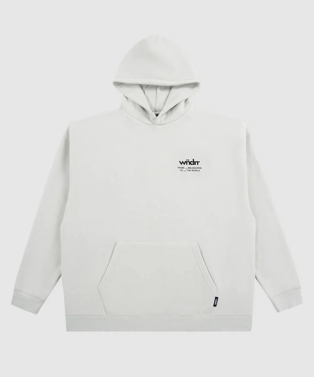 Trust Glow WNDRR The World Hood Sweat (Oyster)