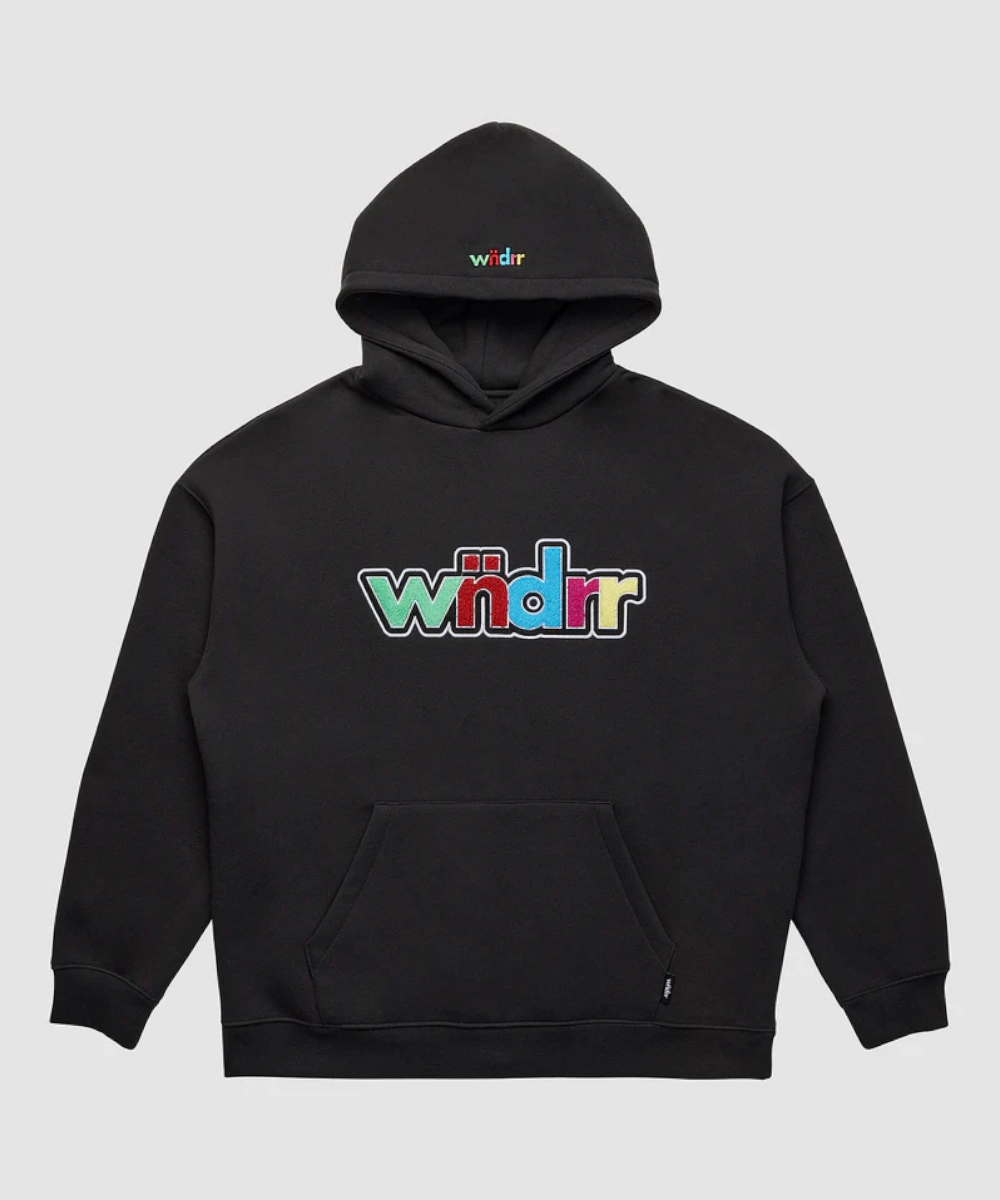 SeamlessConstruction WNDRR Tint Hood Sweat (Faded Black)