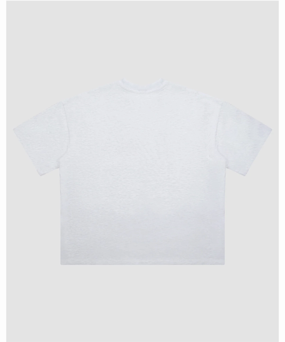 WNDRR Top Shelf Heavy Weight Tee (White Marble) FlexibleCollar NoRubEdging