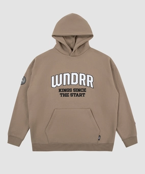 MoistureControl Fabric Ventilation Panels WNDRR Unrivalled Hood Sweat (Taupe)