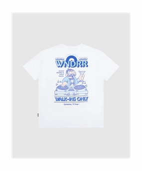 Leader Core WNDRR Vinyl Bar Box Fit Tee (White)