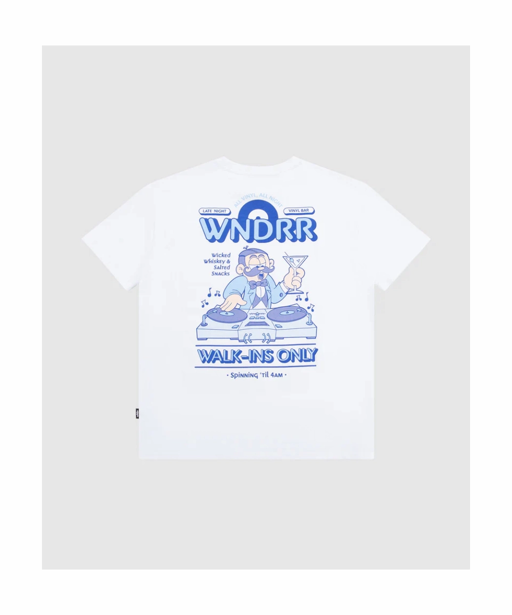 Leader Core WNDRR Vinyl Bar Box Fit Tee (White)