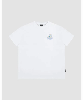 Commute Ease Music Mood WNDRR Winter Sports Box Fit Tee (White)