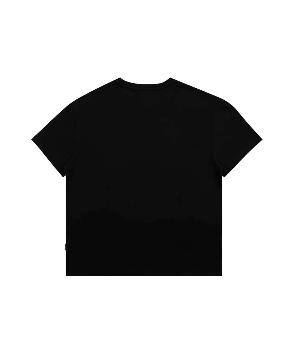 WNDRR XLR8 Box Fit Tee (Black) NonRestrictiveCut Breath Skin