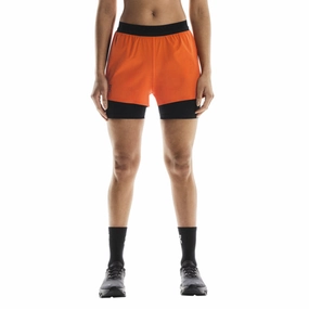 Japan Neat River Core Women's 3 Inch Performance 2 in 1 Shorts Flame