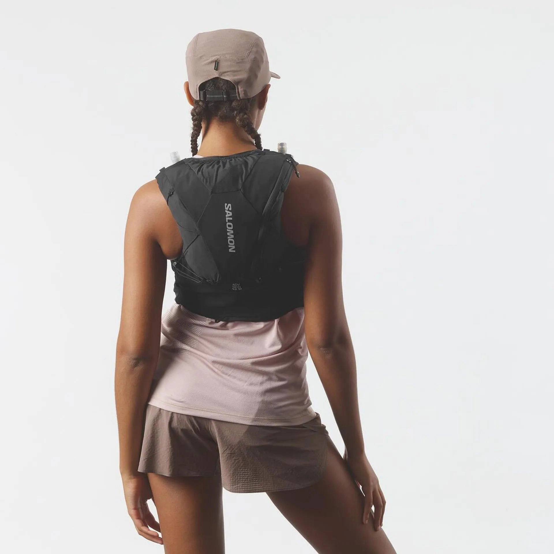 tall size Spot Women's Advance Skin 12 Set Running Vest Black / Asphalt