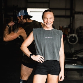 Odor Blocking pilots Women's Box Basics Muscle Tank