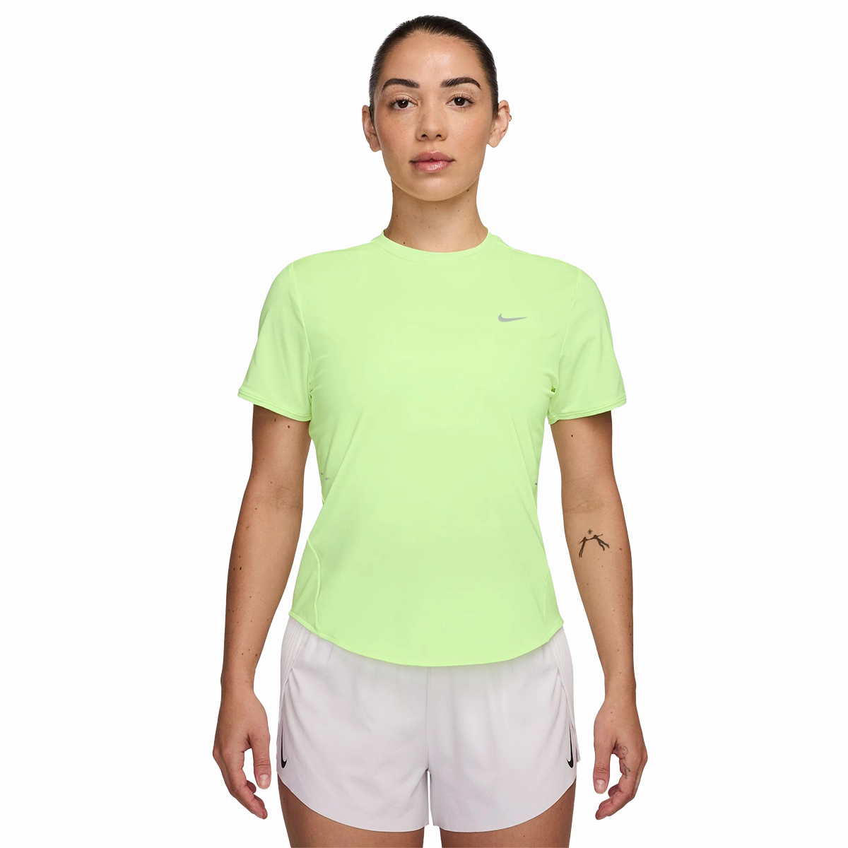 Women's Dri-FIT Short-Sleeve Running Top SeamlessKnitConstruction Tagless Neckline