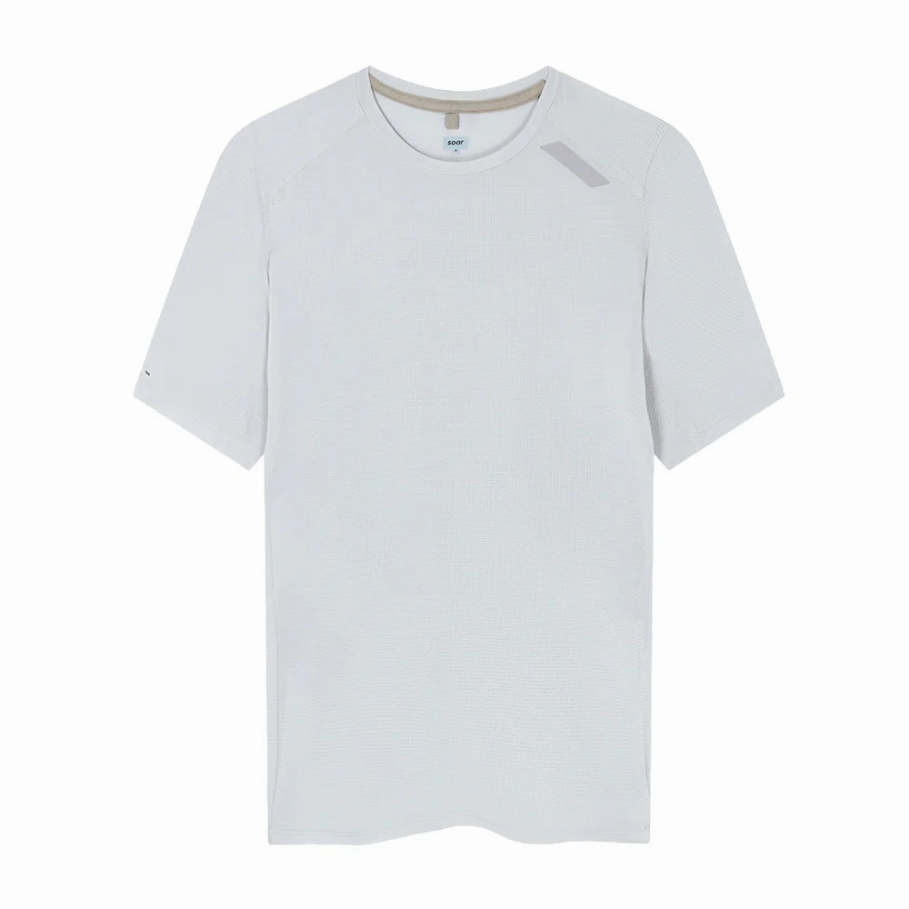 Women's Eco Tech Tee Grey Quick Core Feather Glow