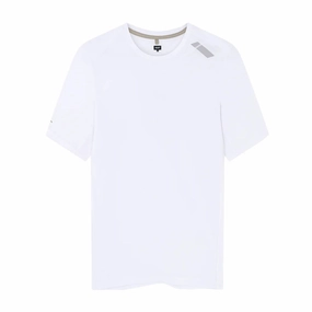 Women's Eco Tech Tee White Firm Leather Cool Frame