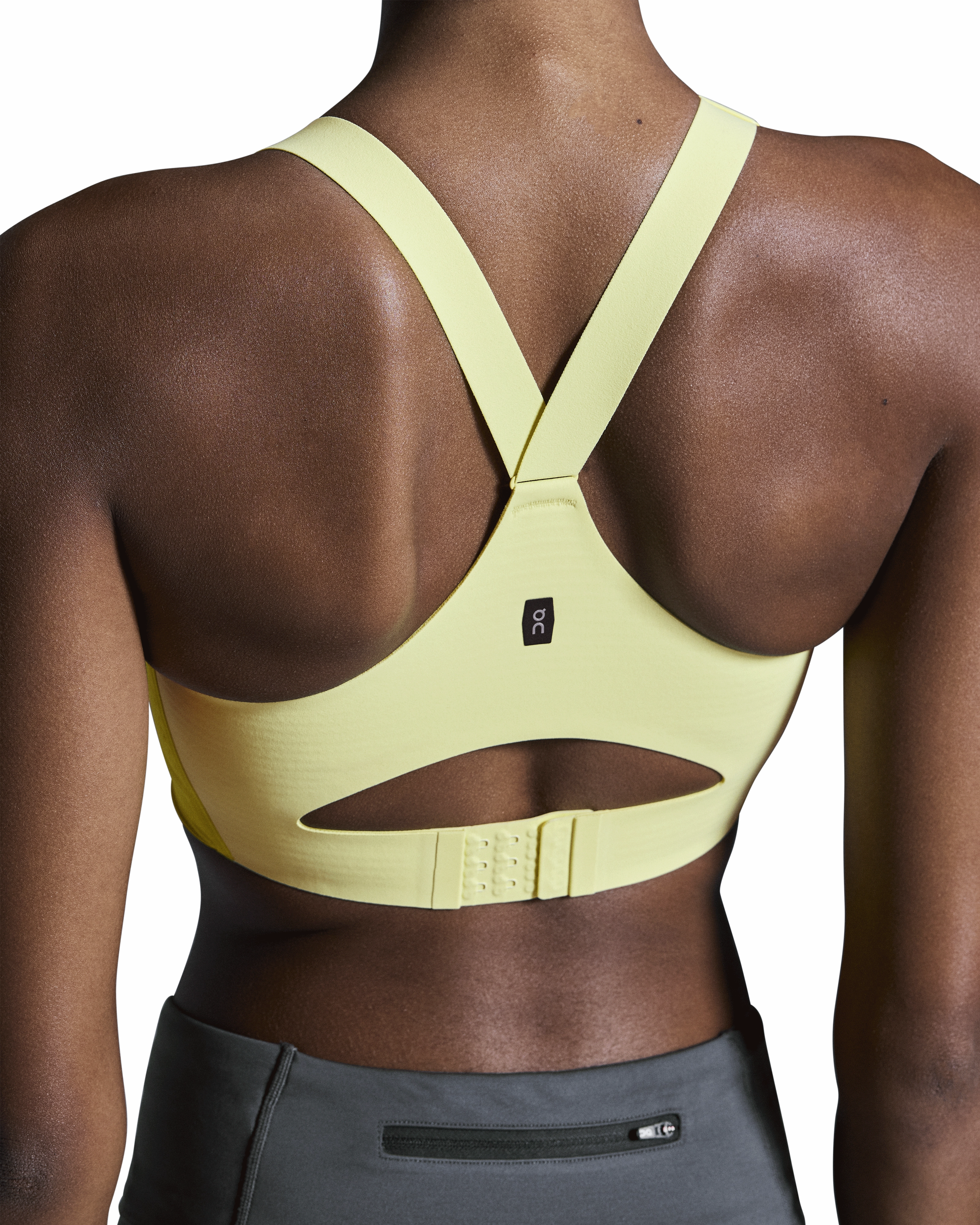 Women's Endurance Bra Lime Seamless construction Opaque Tone