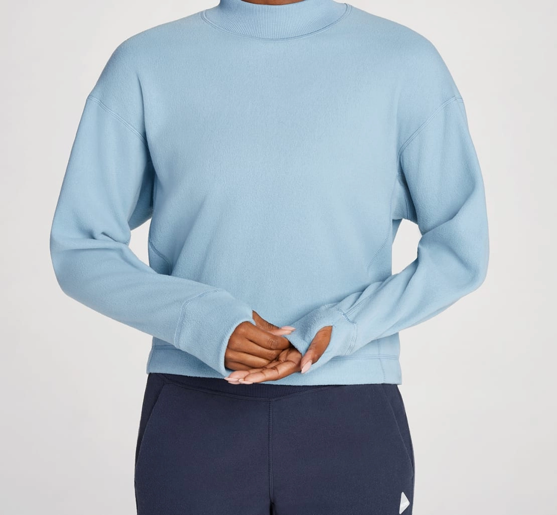 Women's Fleece Crew Comfy Cardigan