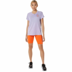 Active Look Sustainable Manufacturing Process Women's FujiTrail Logo SS Top
