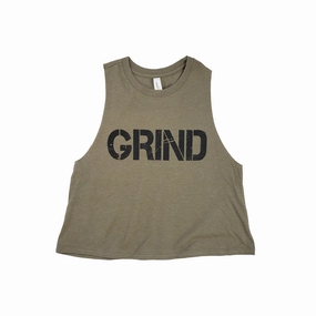 Women's Grind Crop Tank Anti Chafe Design Daily Wear