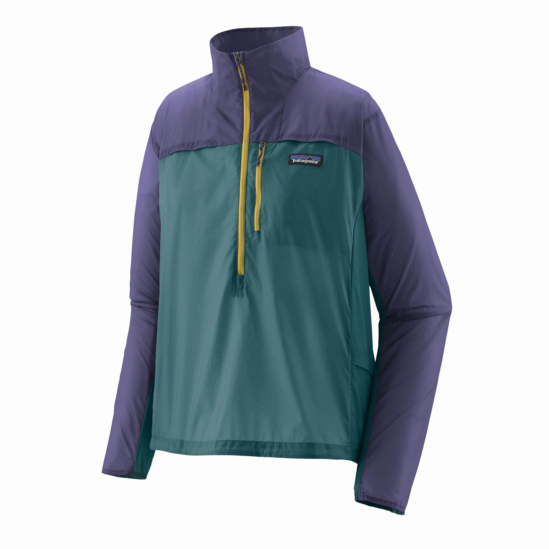 Women's Houdini Stash 1/2 Zip Jacket Wetland Blue / Solstice Purple Rustic Ease