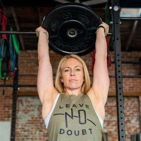 Women's Leave No Doubt OG Crop Tank Fresh Flexible Ventilated Mesh