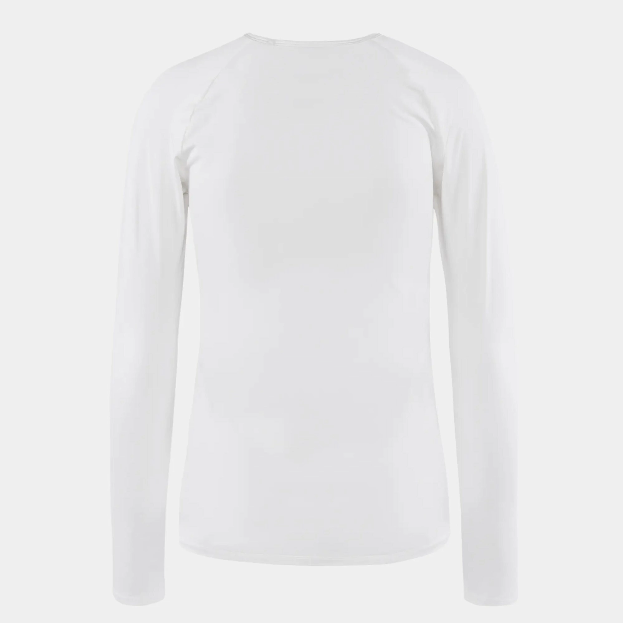 SmoothFinish Women's Lightweight Fitted Top White