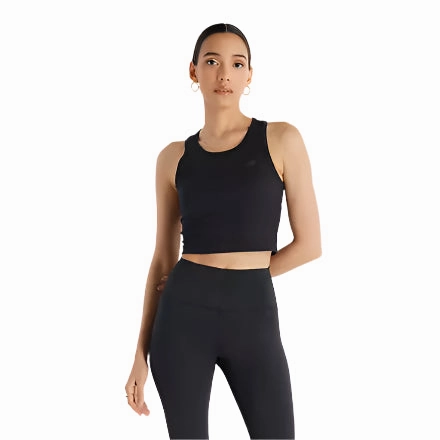 Soft Touch Fabric Sustainable Production Methods Women's Micro-Rib Tank