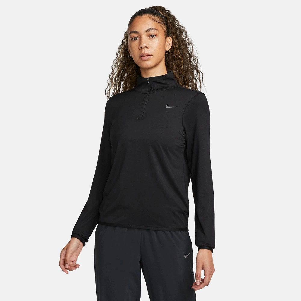 Women's Nike Swift Element Dri-FIT 1/2-Zip Top Foldable Cuff Design YarnBlend