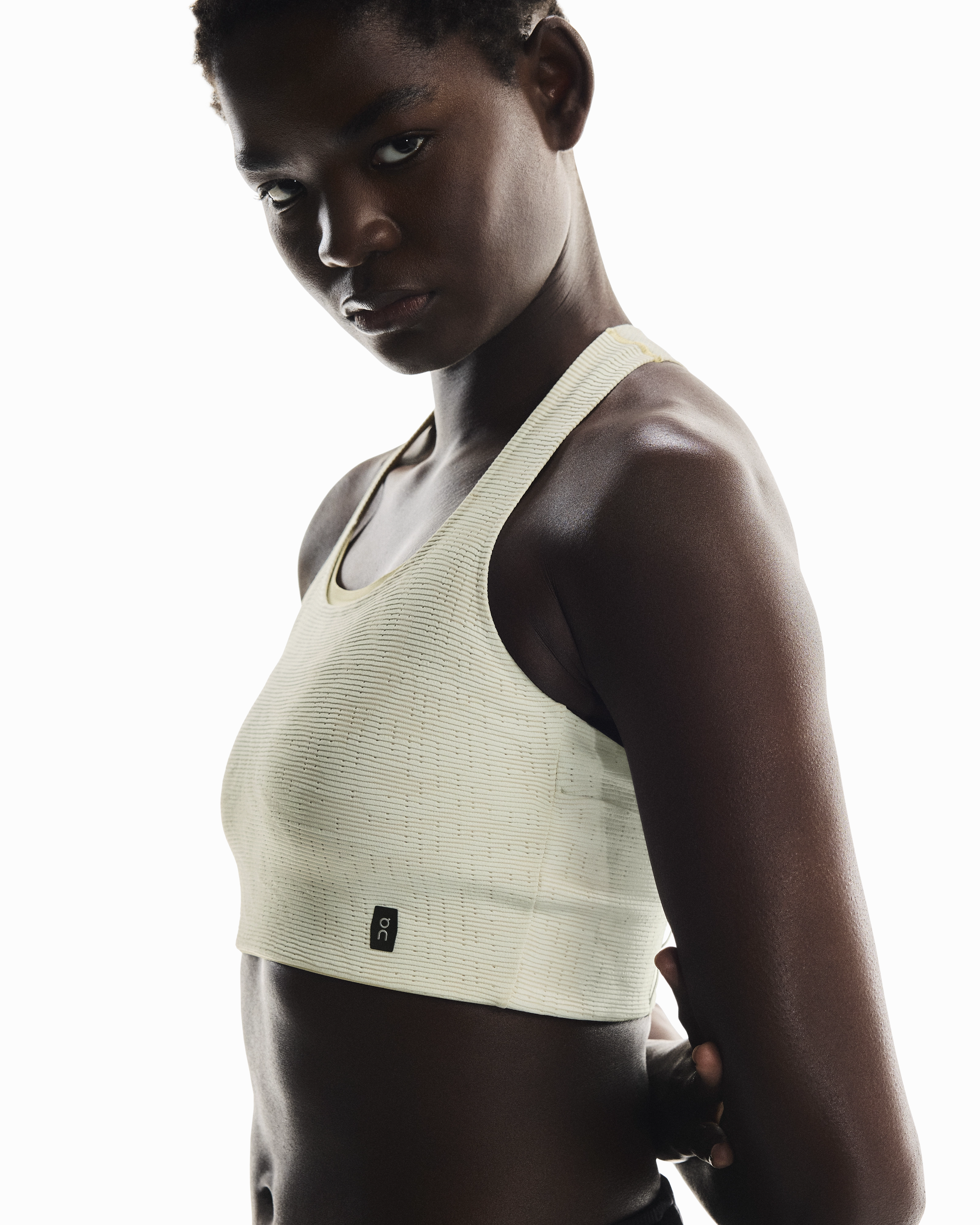 Women's Pace Pocket Bra Taupe Energy Ease
