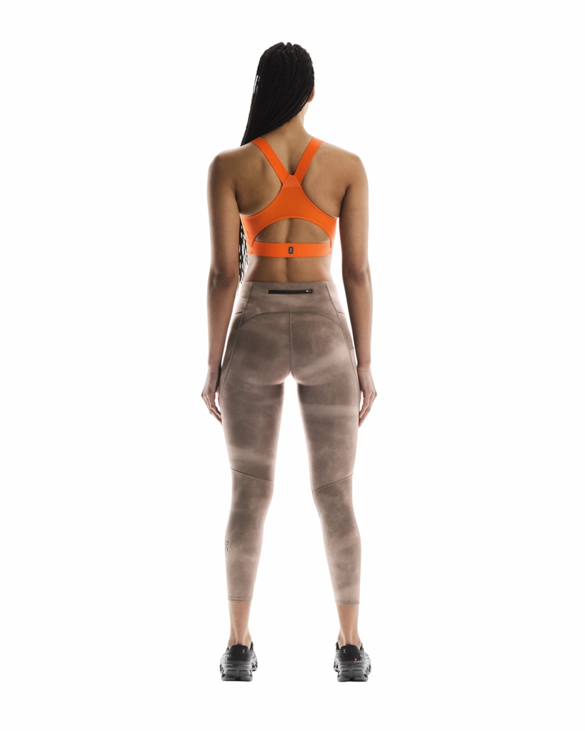 Women's Performance Flex Bra Flame EcoFriendly Material ComfortWaistband