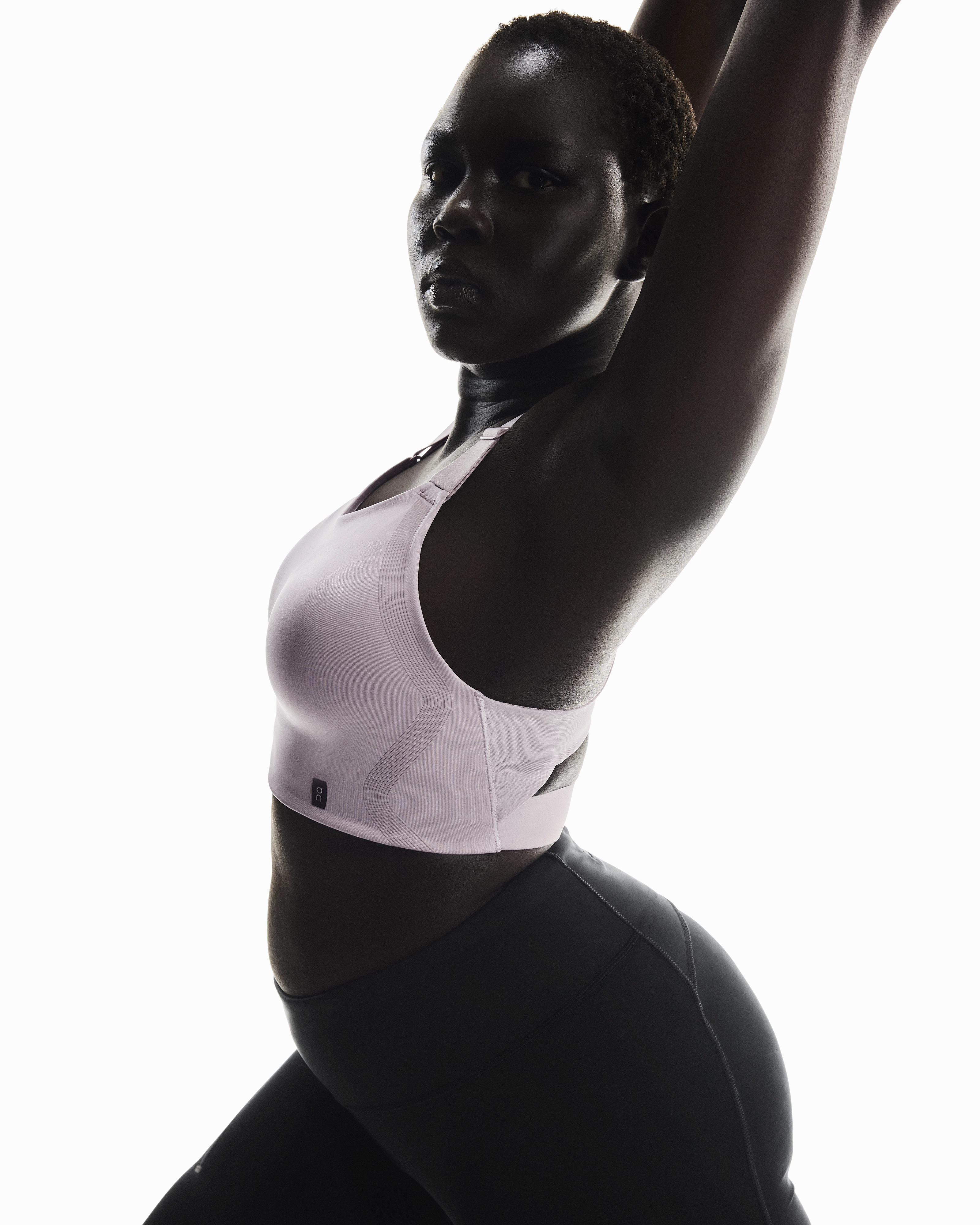 Women's Performance Flex Bra Mauve Adjustable Straps