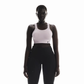Women's Performance Flex Bra Mauve Semi Formal Urban Pulse
