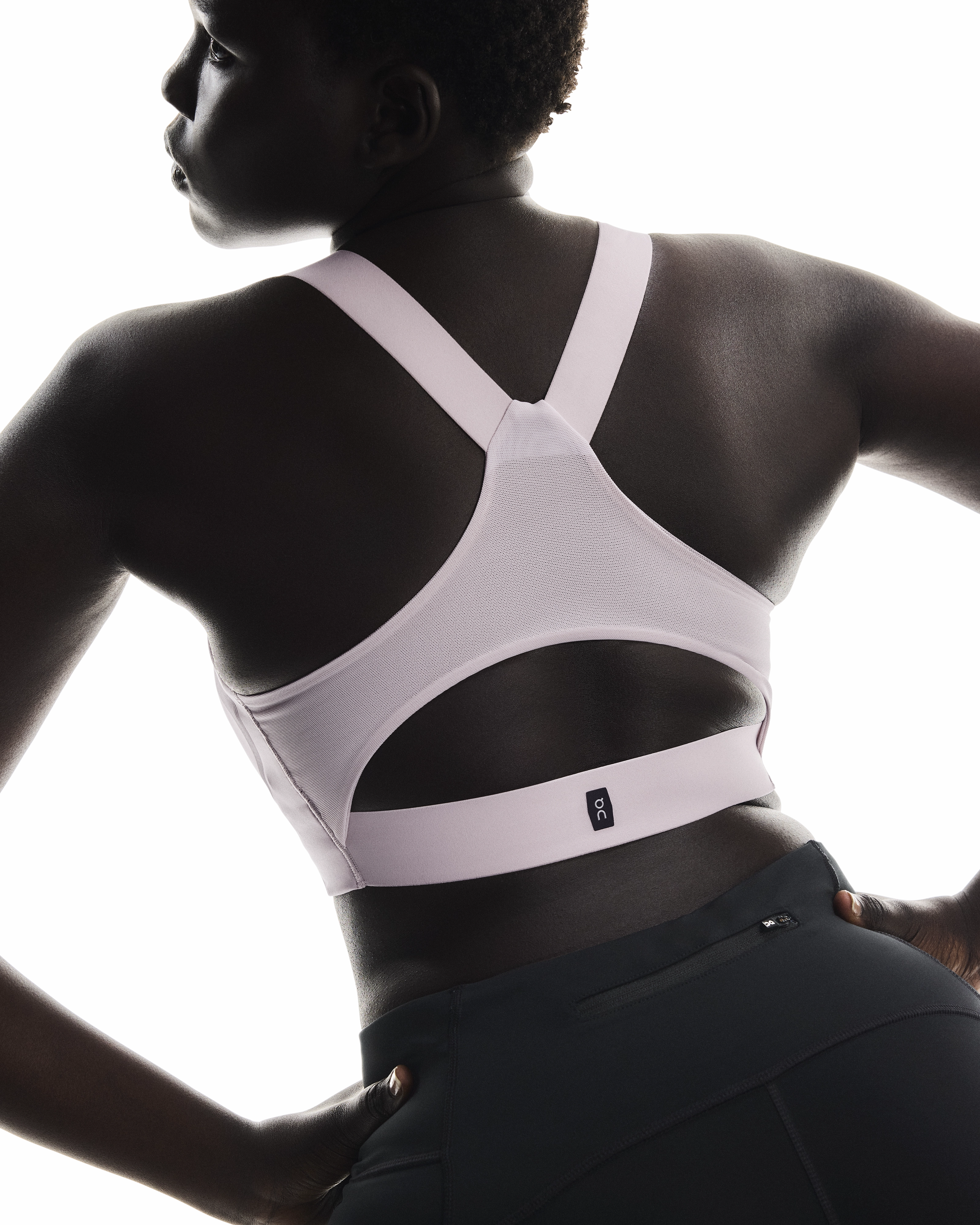 Women's Performance Flex Bra Mauve Utility Mode