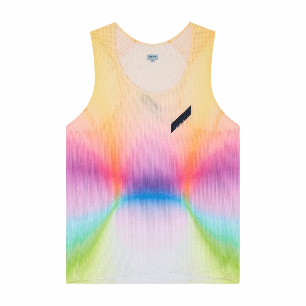 Tough Core Women's Race Vest Summer Rainbow