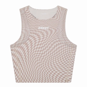 Net Fit AirflowOptimized Women's Stamina Race Crop Chalk / Cocoa