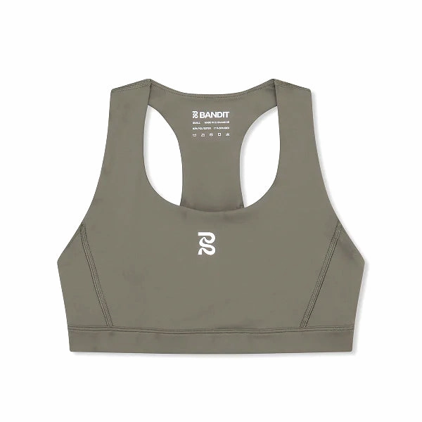Women's Stamina Scoop Neck Run Bra Fatigue WrinkleFreeTexture