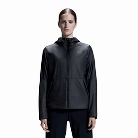 Reflective details TaglessNeckline Women's Trek Jacket Insulated Black