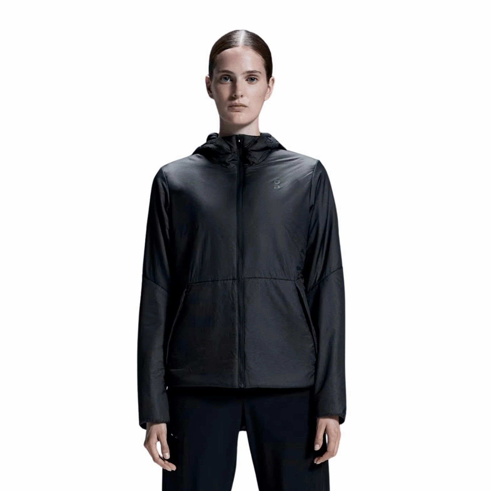 Reflective details TaglessNeckline Women's Trek Jacket Insulated Black