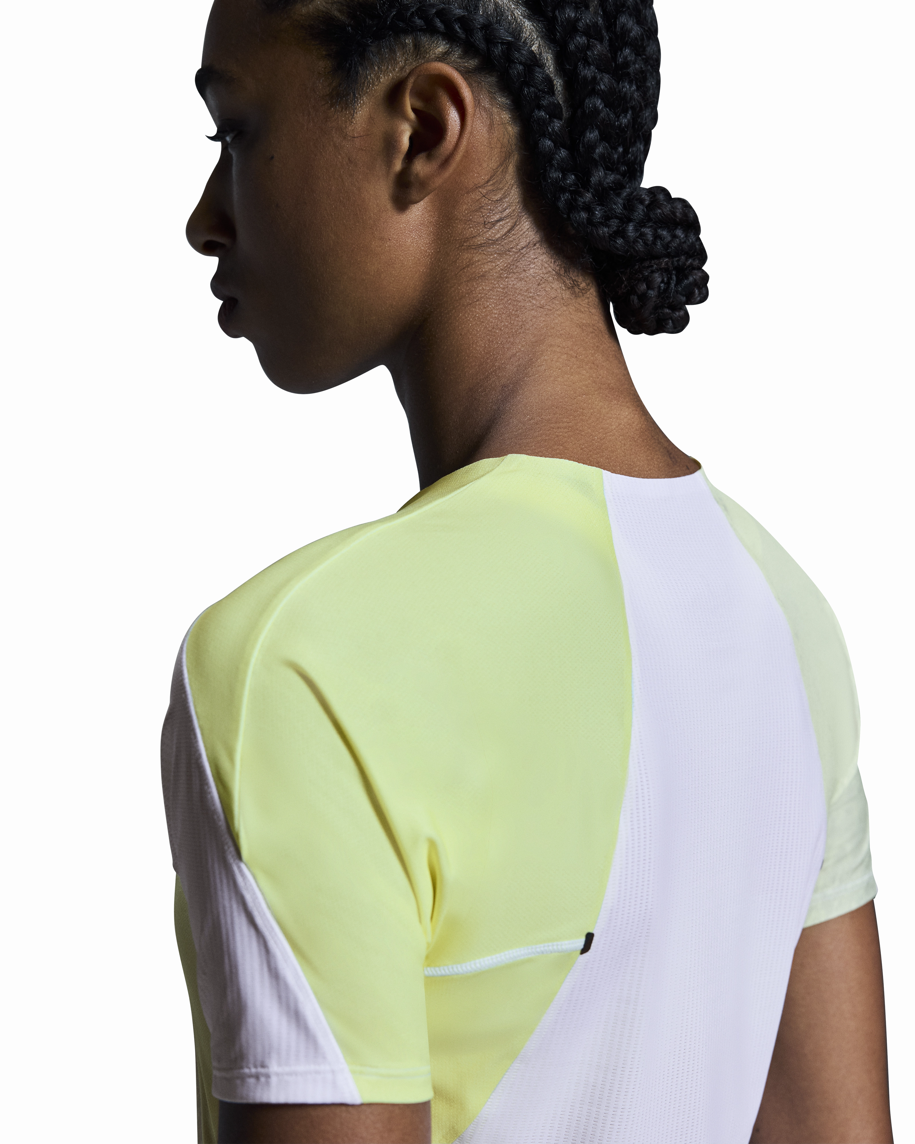 Recycled materials Sustainable Manufacturing Women's Ultra Tee Caper / Limelight