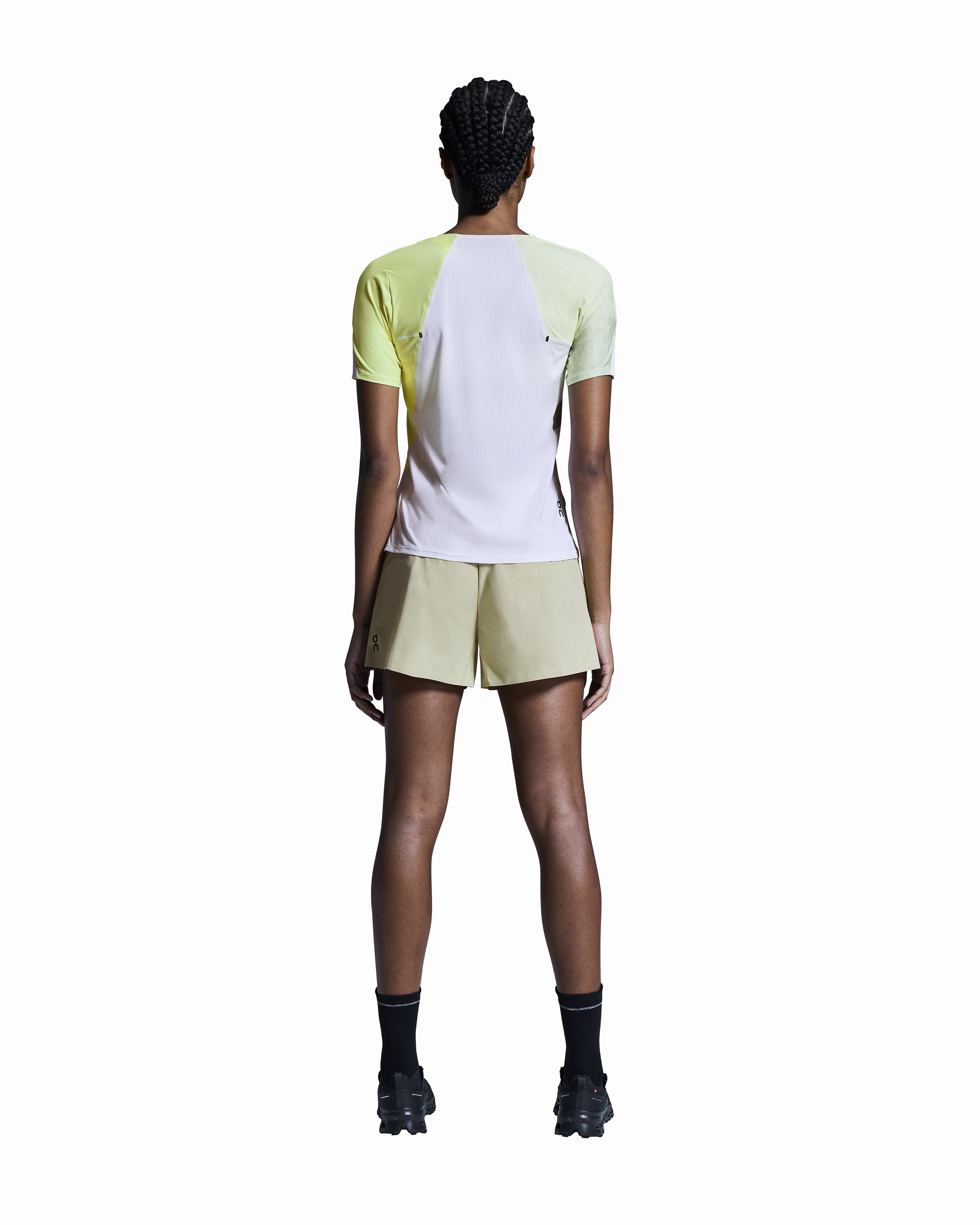 Women's Ultra Tee Caper / Limelight WrinkleResistantFabric