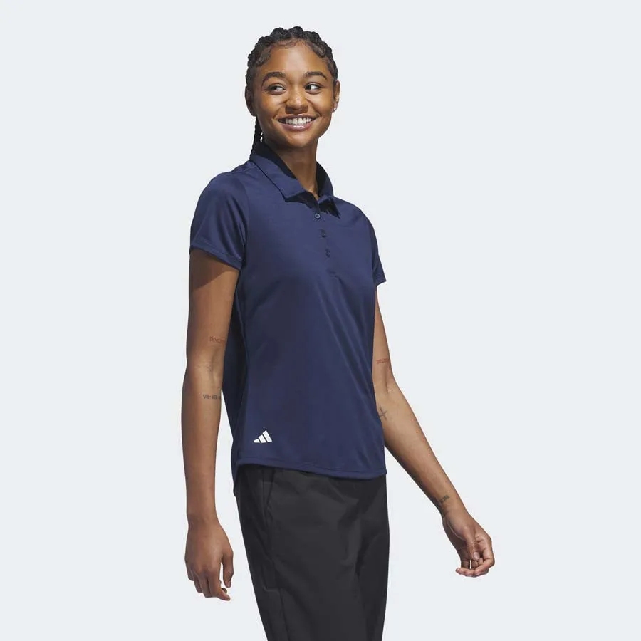 Women's Adidas Performance Polo | BLACK Open Heart