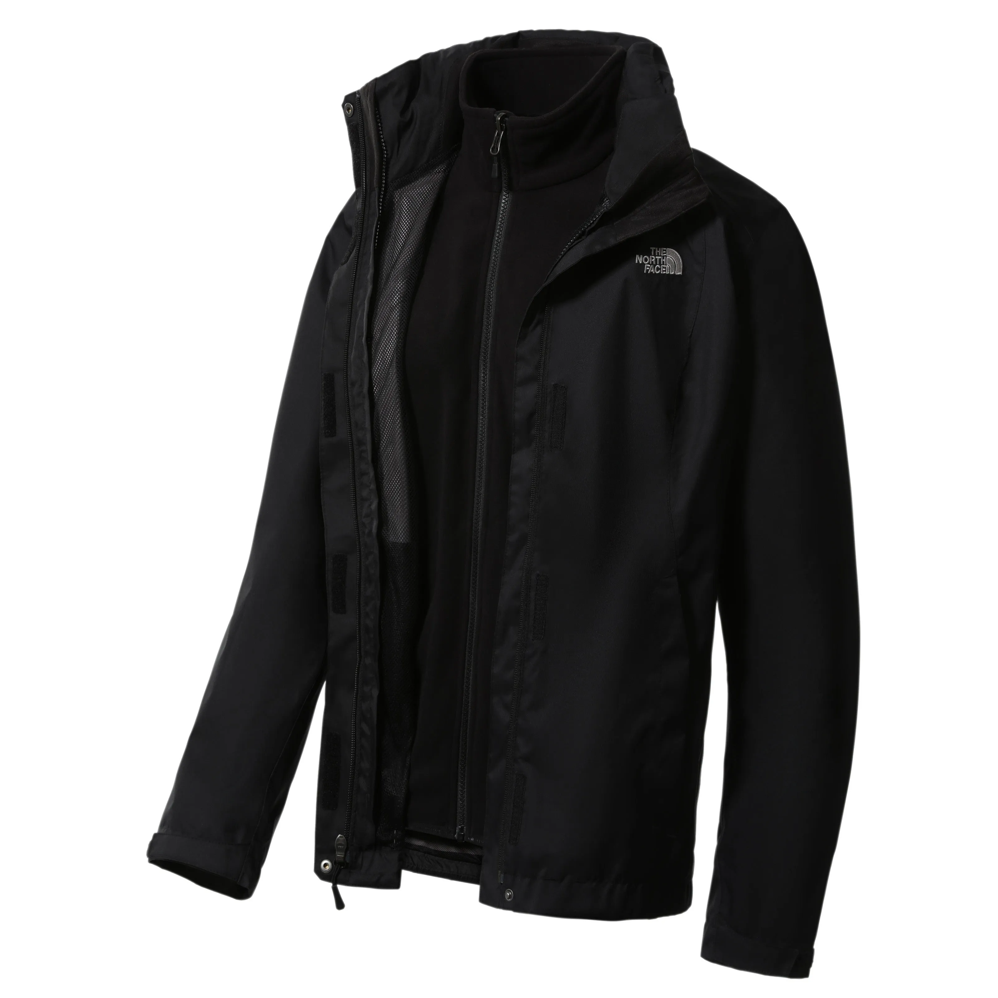 StretchFree Global Cool Women??s Evolve II Triclimate Jacket | TNF BLACK