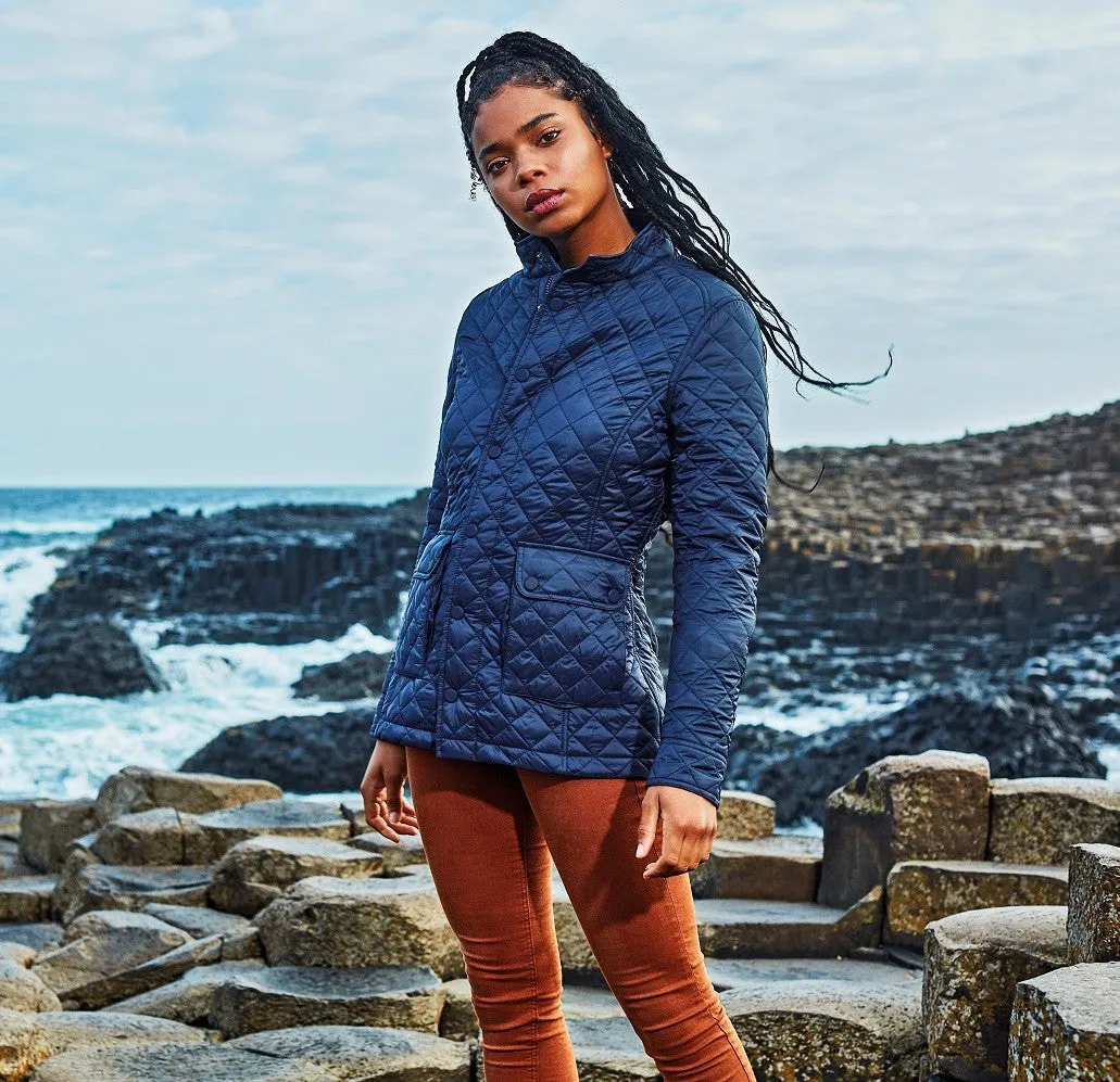 Women's Quartic Quilt Jacket | BLACK HighElasticity Fiber Breath Skin