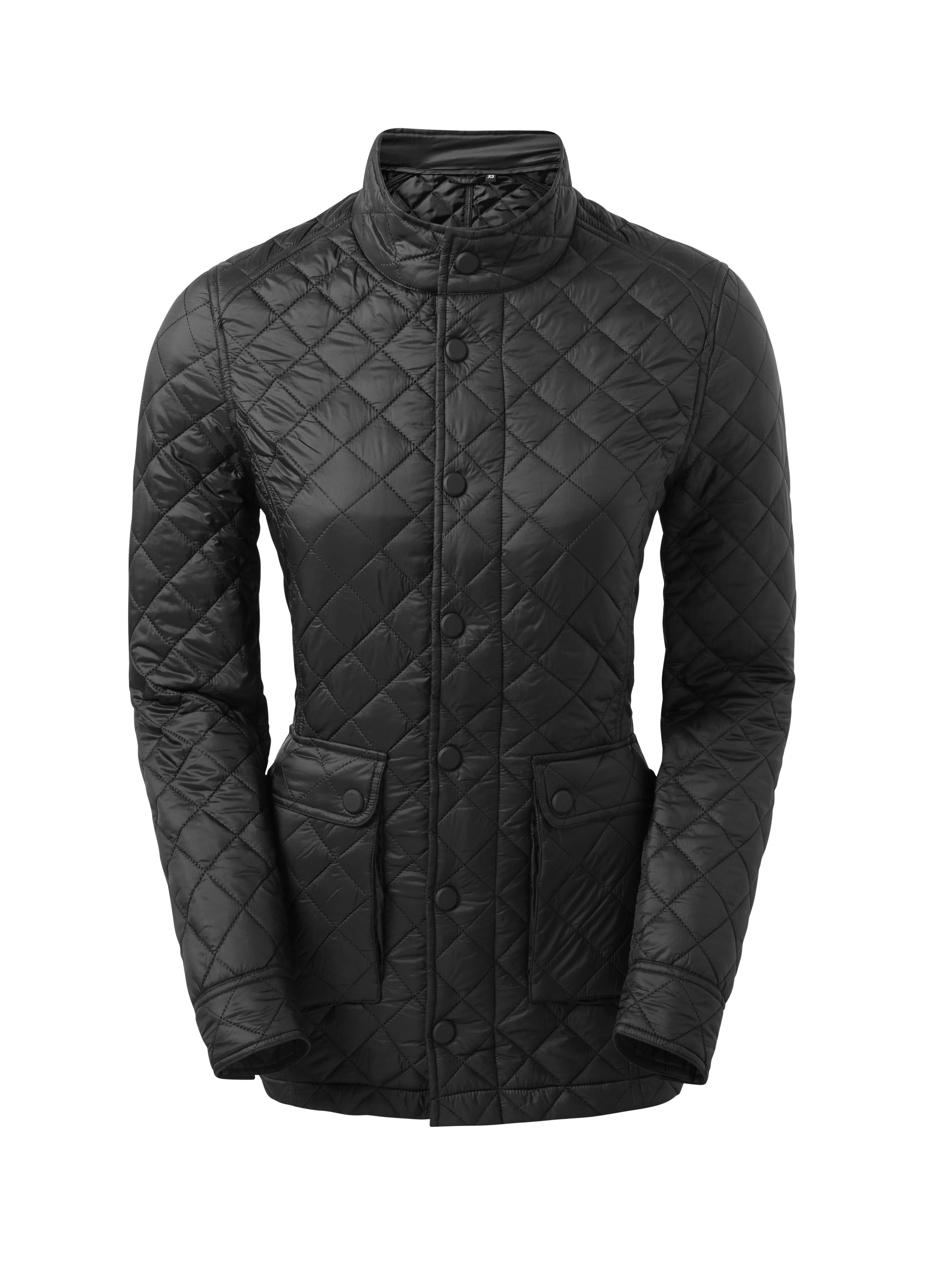 QuickReleaseFastener LowMaintenance Women's Quartic Quilt Jacket | BLACK