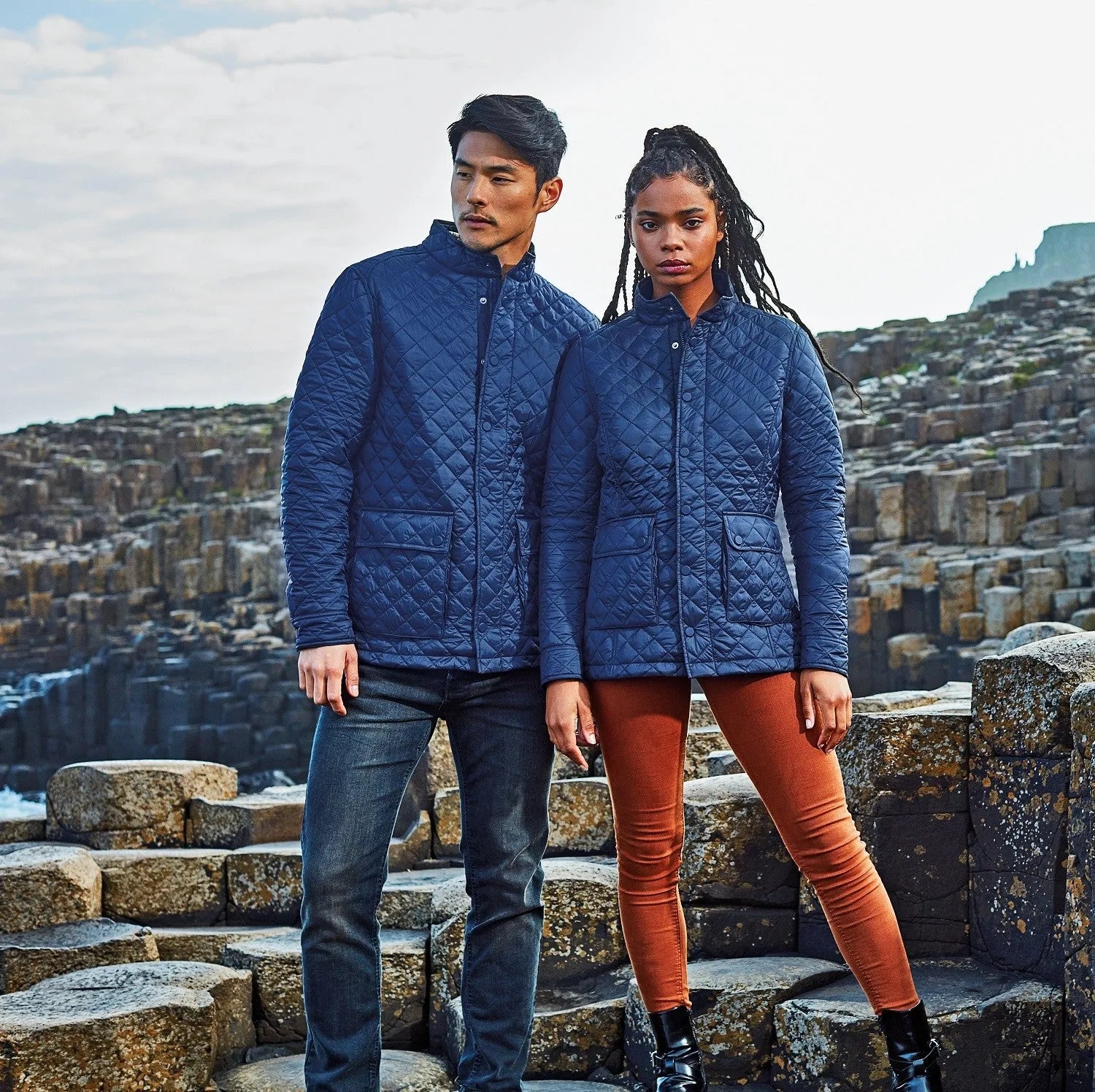 Women's Quartic Quilt Jacket | BLACK Beach Ease