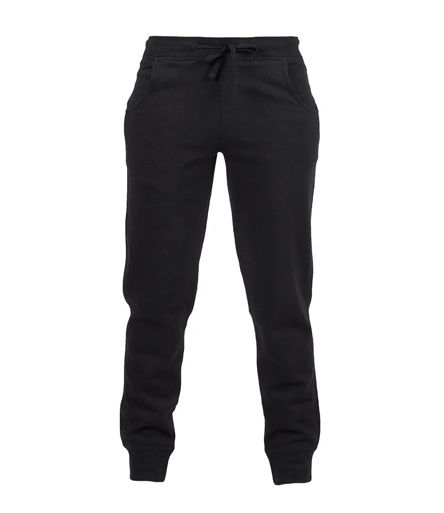 Women's Slim Cuffed Jogger | BLACK Gloss Glow