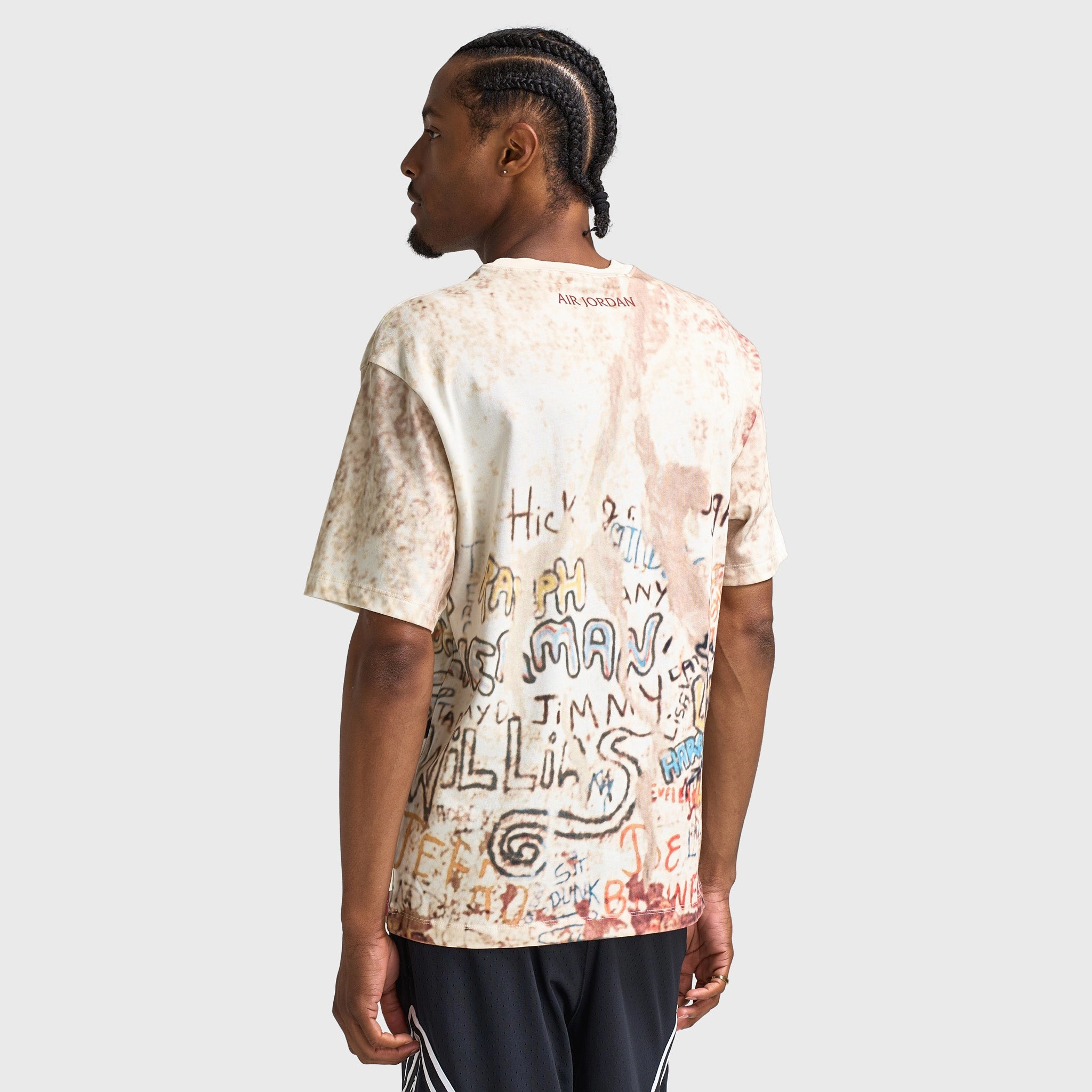 Mountain use Jordan 85 Graphic T-Shirt Sail / Legend Light Brown - Redstone