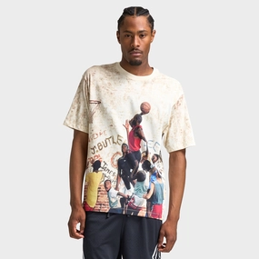 Jordan 85 Graphic T-Shirt Sail / Legend Light Brown - Redstone Flexible Fabric